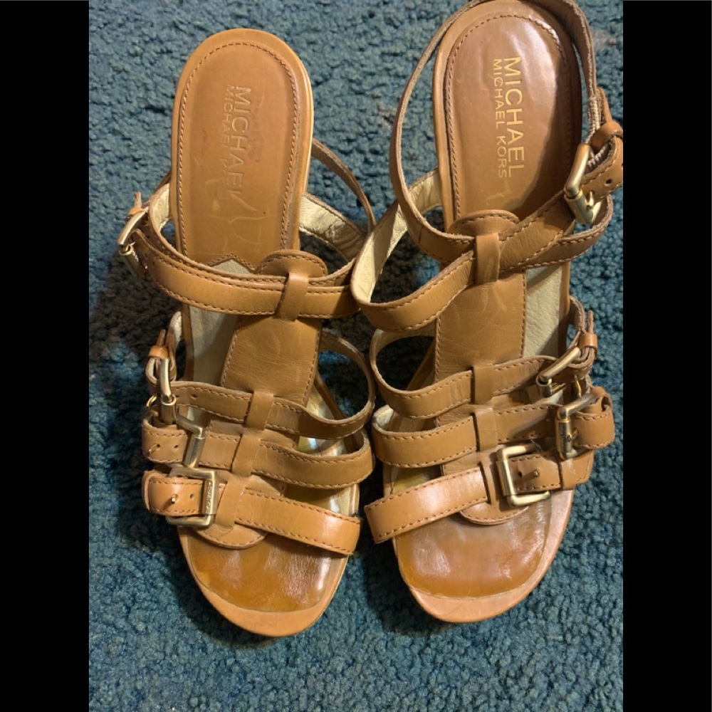 Michael Kors sandals good condition.